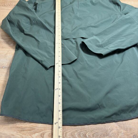 Lululemon Men’s Waterproof Full-Zip Rain Jacket Green XL - Picture 12 of 14